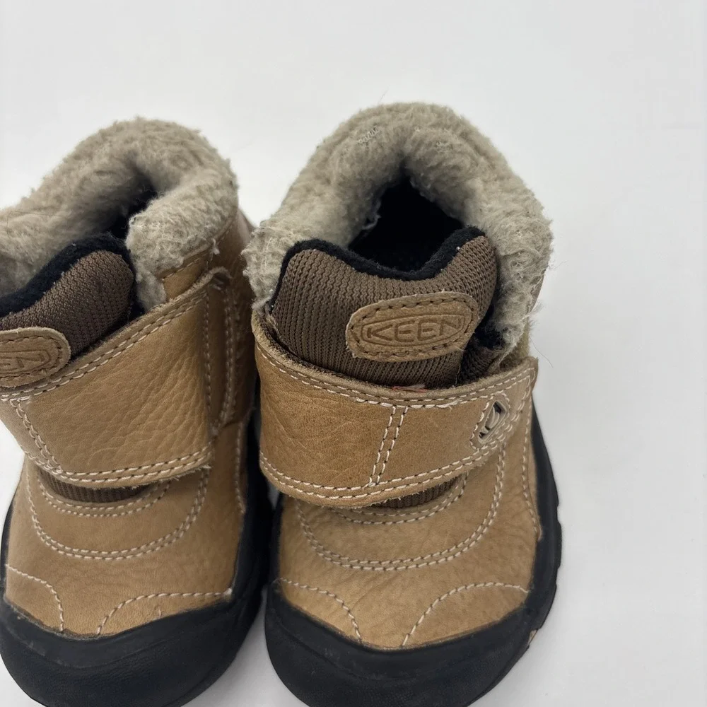 Keen Kids Kooteney Brown Hiking Boots baby Size 8